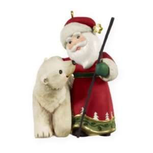  A Visit From Santa 1st in Series 2009 Hallmark Ornament 
