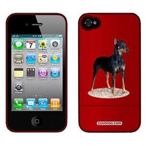 Doberman Pinscher on AT&T iPhone 4 Case by Coveroo