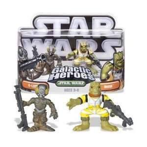  Star Wars Galactic Heroes   IG 88 and Zuckuss Toys 