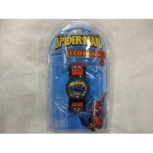    The Amazing Spider Man Red and Black LCD Watch Toys & Games