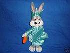 Bugs Bunny dressed as Statue of Liberty Plush W/Beans