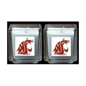    Washington State Cougars College Candle Set: Sports & Outdoors