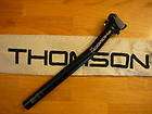   Bike Seatpost 30.9 x 367mm 7° Setback Black NEW Strong Made in USA