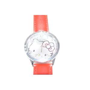  Cute Hello Kitty Watch Color(red) #SN 