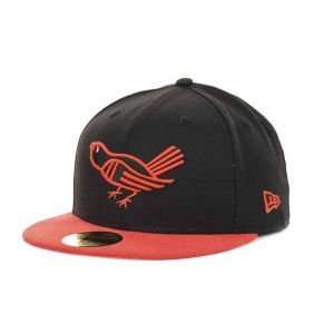  Baltimore Orioles New Era 59Fifty MLB Cooperstown Sports 