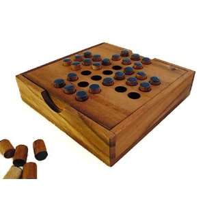   Handcrafted Solid Wood Classic Board Game Set: Home & Kitchen