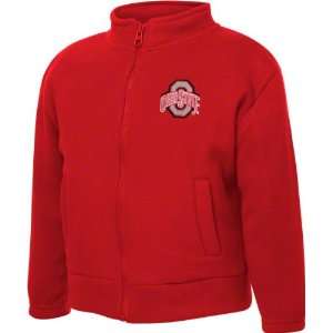   State Buckeyes Toddler Red Polar Fleece FZ Jacket: Sports & Outdoors
