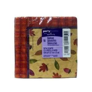  Party Express From Hallmark Fall Napkins Case Pack 36 