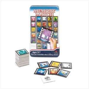  Memory Match Game In Tin Box   Style 36728: Home & Kitchen