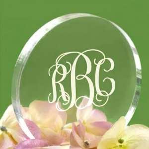  Personalized Round Wedding Cake Topper: Health & Personal 
