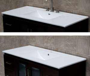 48 Bathroom Ceramic Vanity Top with integrated Sink CT  