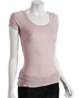 American Apparel faded pink cotton scoop back t shirt  BLUEFLY up to 