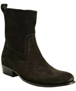 Christian Dior dark brown suede ankle boots  