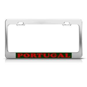 Portugal Portuguese Country Metal license plate frame Tag 
