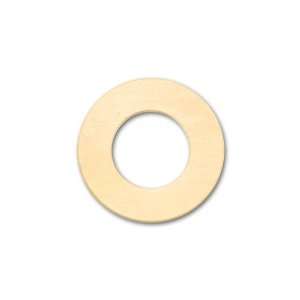  Metal Complex Brass 25mm Round Washer Blank with 12mm Hole 