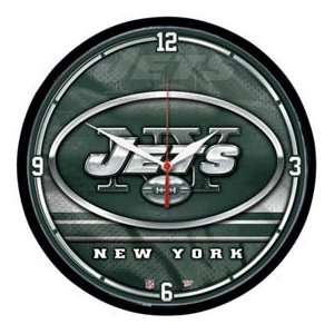    New York Jets Large NFL 12 Inch Wall Clock: Sports & Outdoors