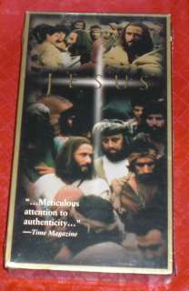 JESUS movie VHS SEALED Warner Bros. Brian Deacon  