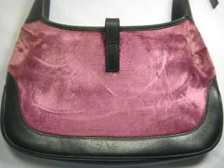 Gucci Velvet Hobo Leather SHoulder Bag  