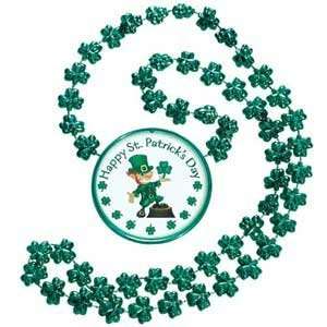  St. Patricks Day Beads with Medallion   12/pkg. Arts 