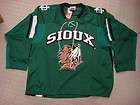 und north dakota fighting sioux k1 hockey jersey green wcha