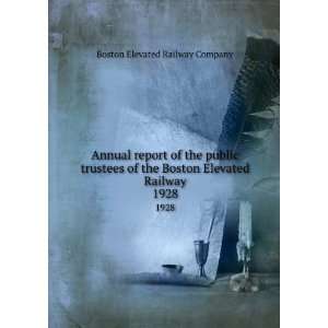  Annual report of the public trustees of the Boston 
