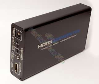 RCA AV Composite to HDMI 1080P S video to HDMI 1080 Converter With 