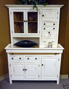 Corner Hoosier Cabinet, Unusual Design,USA reproduction  