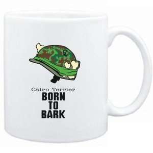  Mug White  Cairn Terrier / BORN TO BARK  Dogs Sports 