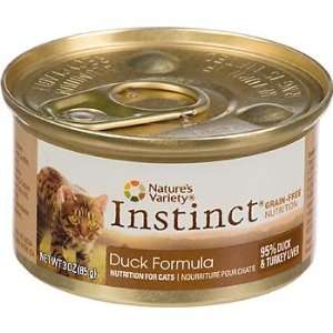   Instinct Grain Free Duck Canned Cat Food, Case of 24: Pet Supplies