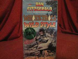   Wild Style VHS Dan Fitzgerald How To Hunt Deer Video Bow Hunting