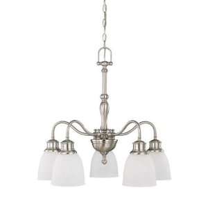 Satco Products Inc 60/2777 Bella   5 Light (arms down) Chandelier w 