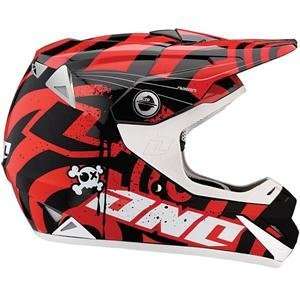   Industries Youth Raider Torment Helmet   Small/Red/Black: Automotive