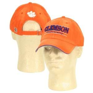  Clemson University Tigers Faded Adjustable Baseball Hat 