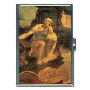  Leonardo da Vinci, St. Jerome ID Holder, Cigarette Case or 