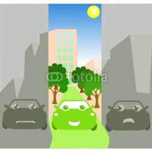   Wall Decals   Desired Green City   Removable Graphic