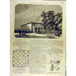  1863 Compiegne Castle Museum Building French Print