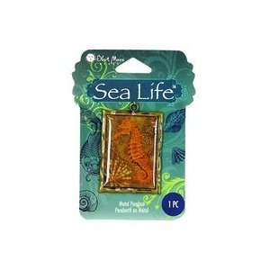   Sea Life Metal Epoxy Seahorse Oxidized Gold Arts, Crafts & Sewing