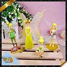 4pcs Disney Peter Pan Tinker Bell Angel Set Figure Xmas