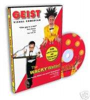 VISUAL COMEDY MAGIC DVD Napkin To Rose Trick Clown Gag  