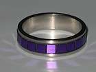   Stainless Steel Ring~Wicca Coven Witch WIN LOTTERY Blessing~SZ 7 10