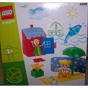  Lego Duplo #3609   Beach House: Toys & Games