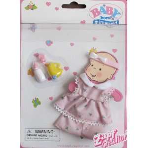  Zapf BABY BORN Miniworld Doll FASHIONS & Accessories 
