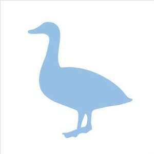   Duck Stretched Wall Art Size 12 x 12, Color Blue