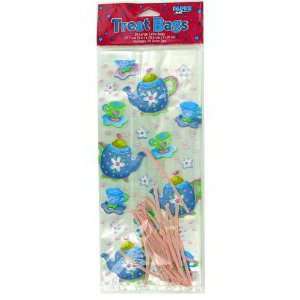  12 Packs of 20 Large Tea Party Treat Bags: Home & Kitchen