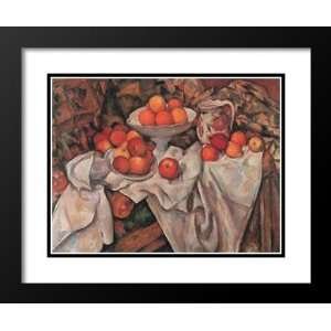  Paul Cezanne Framed and Double Matted Art 33x41 Apples 