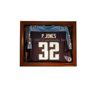  Tennessee Titans Removable Face Jersey Display   Brown 