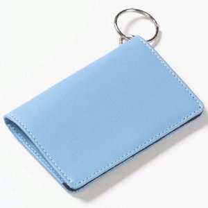  Clava Leather CL2289 Colored Leather ID/ Key Chain Wallet 