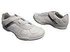   Womens Nicy White Ash Casual Fashion Sneakers Velcro Strap Shoes Sz 10