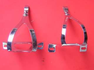 Christophe Toe Clips Steel Large Made In France Chrome  