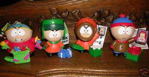 South Park Bad Gifts Presents Ornaments 3 Resin  